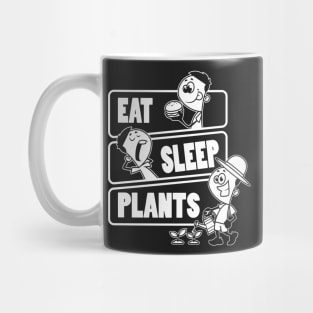 Eat Sleep Plants - Gift for Gardeners print Mug